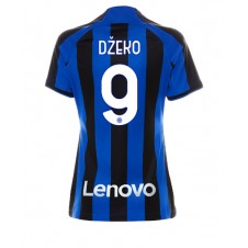 Inter Milan Edin Dzeko #9 Hemmatröja Dam 2022-23 Korta ärmar